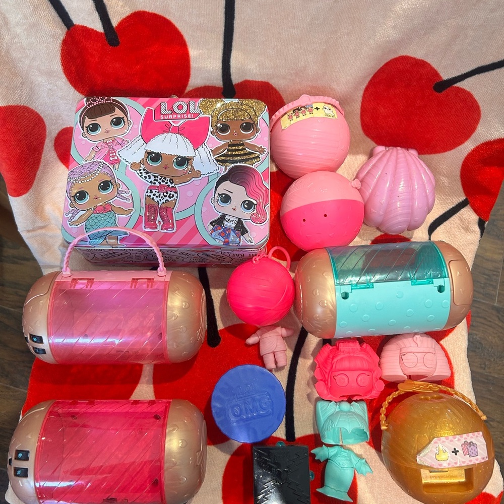 L.O.L. Surprise! Colorful Doll Collection - Pink, Blue, Orange - Picture 6 of 14